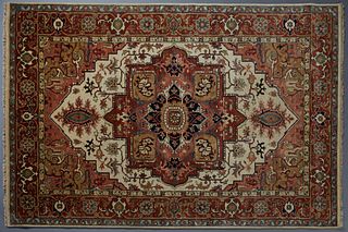 Agra Serapi Carpet, 6' x 9'.