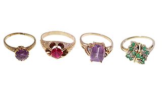 Assorted Gold Lady's Rings