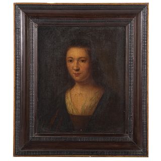 Dutch School, 17th c. Portrait of a Lady, oil