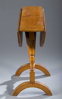 Wallace Nutting maple drop-leaf table.