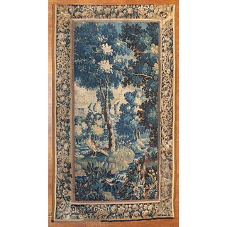 Antique Verdure Tapestry, Netherlands, 5.6 x 8.10