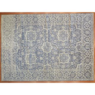 Indo Oushak Carpet, India, 10. 1 x 13.11