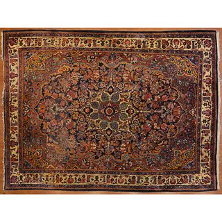 Semi-Antique Hamadan Carpet, Persia, 8.10 x 12.3