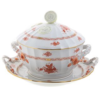 Herend Soup Tureen & Underplate