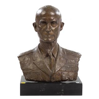 Nison A. Tregor. Bust of Gen. Alfred M. Grunther