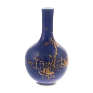 Chinese Export Miniature Bottle Vase