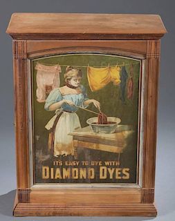 Diamond Dyes Cabinet. Early 20th century.