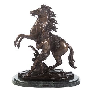 After Guillaume Coustou, Marley Horse Bronze