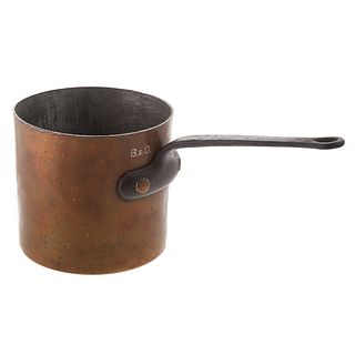B & O Railroad Copper & Iron Cooking Pot