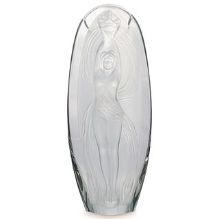 Marie Claude Lalique Figural Vase