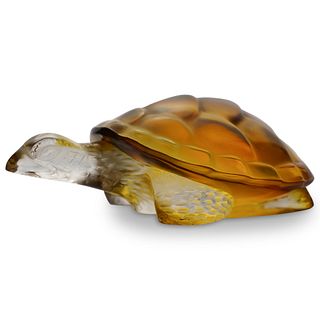 Lalique Crystal "Caroline" Turtle