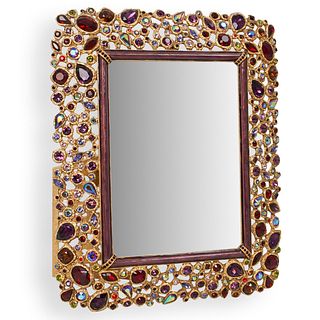Jay Strongwater Jeweled Crystal Desk Frame