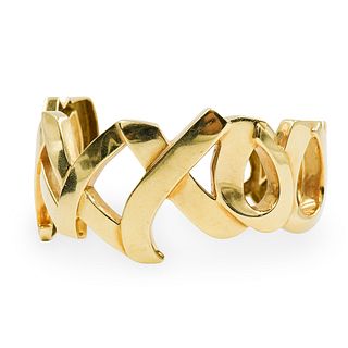 Tiffany & Co 18kt Gold XOXO Cuff
