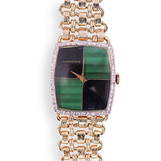 Vintage 14K Longines Diamond Watch