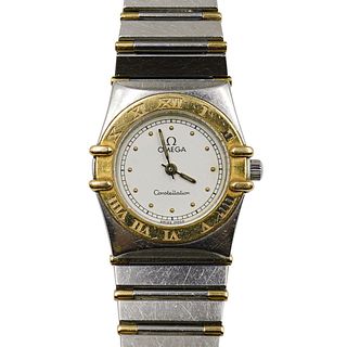 Omega Constellation Two Tone Watch