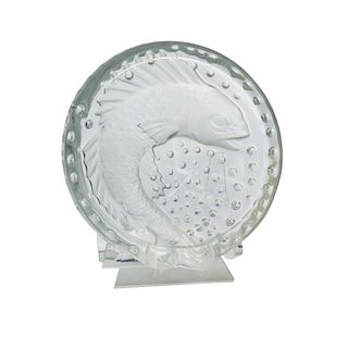 Lalique Crystal "Concarneau" ashtray