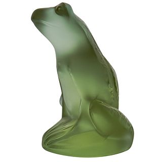 Lalique "Antinea Rainette" Frog