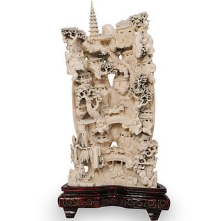 Antique Chinese Bone Carving