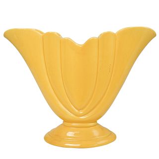 Yellow Gladiola Style Vase