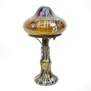 Attrb: Fratelli Torso Murano Art Glass Lamp
