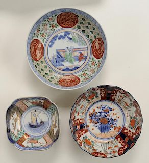Imari and Blue and White Porcelain