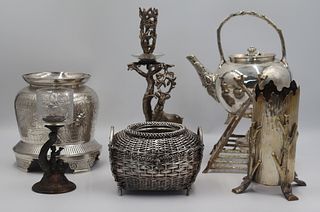 SILVERPLATE. Assorted Silverplate Hollow Ware.