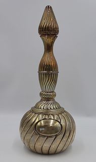 STERLING. Italian Sterling Decanter by Grand.