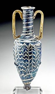 Greek Hellenistic Coreform Glass Amphoriskos