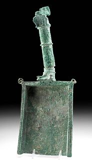 Roman Bronze Incense Shovel - Batillum