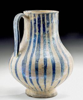 Medieval Seljuk Glazed Pottery Pitcher w/ TL