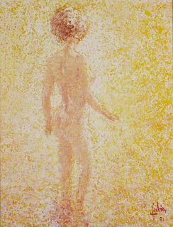 LOUIS FABIEN, Nude Oil on Canvas
