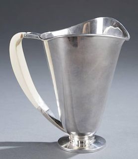 A. Dragsted Sterling pitcher.