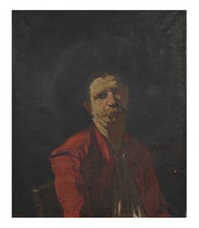 Portrait of a Man, O/C, 19th Century