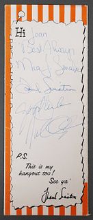 FRANK SINATRA Autograph Mia Farrow