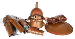Roman GLADIATOR Copper Alloy Armor Set