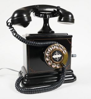 Antique Highboy Hand Crank Telephone Phoneco