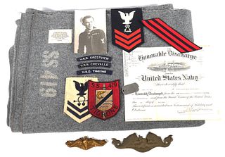 WWII US Military NAVY Service Collection