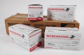 WINCHESTER .40 Caliber S&W Ammo 400 Rounds