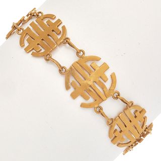 Asian 22k Yellow Gold Bracelet