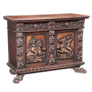 Renaissance Revival Side Cabinet
