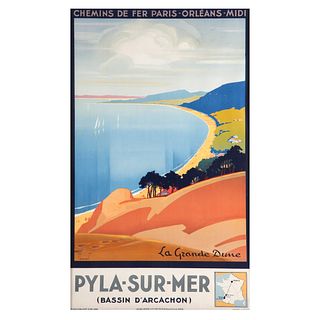 Pierre Commarmond, Pyla-Sur-Mer, Chemins de Fer