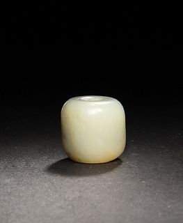 Chinese Jade Bead, Western Han Dynasty