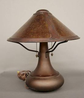 Mica Lamp Company table lamp.
