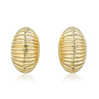Cartier Vintage Shell Earclips