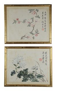 Two Unsigned Chinese Album Paintings