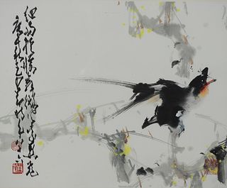 Chinese Painting of Birds by Zhao Shaoang
