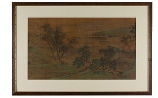 Unsigned Chinese Landscape Painting, 17th Century