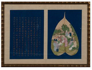 Unsigned Chinese Painting and Calligraphy, 18-19th Century