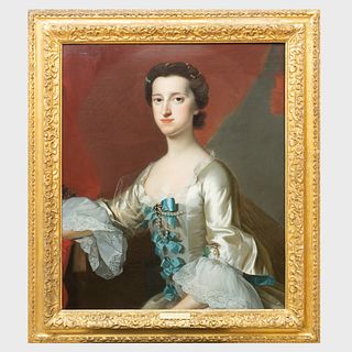 Thomas Hudson (1701-1779): Dorothy Wynn, Mrs. Thomas, Daughter of Sir John Wynn, Half Length