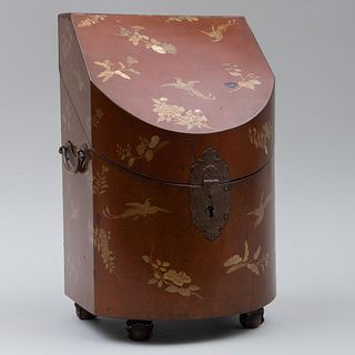 Japanese Export Lacquer Knife Box